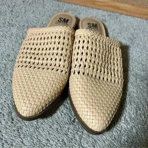 SM New York Reanne Women Sandals Size 8.5 Color Natural